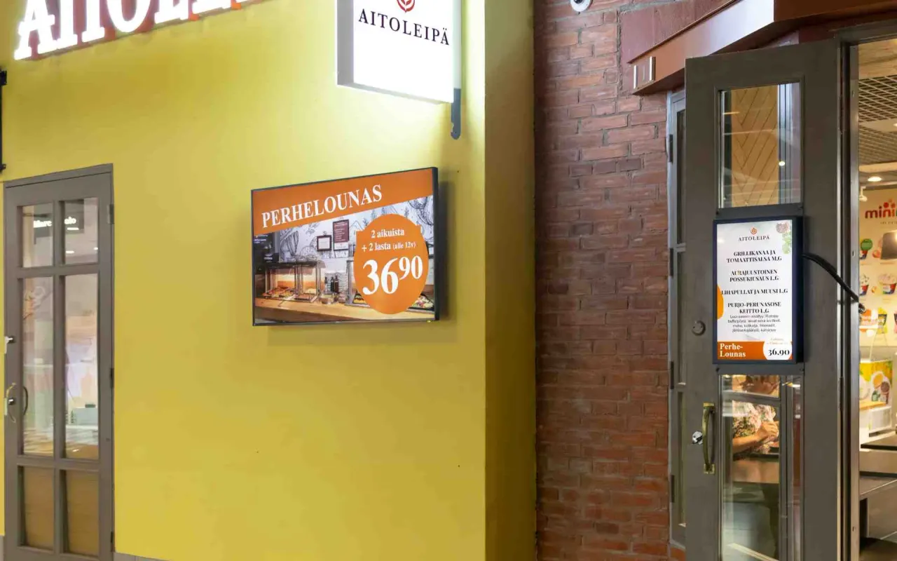 Aitoleivän Ideapark Lempäälä näyttöjä