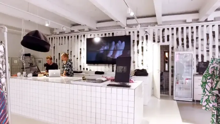 Video wall.