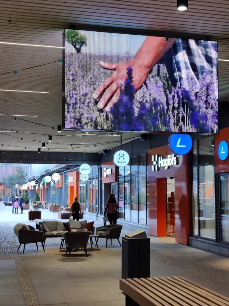 GALAXO LED jättinäyttö ulkokäyttöön